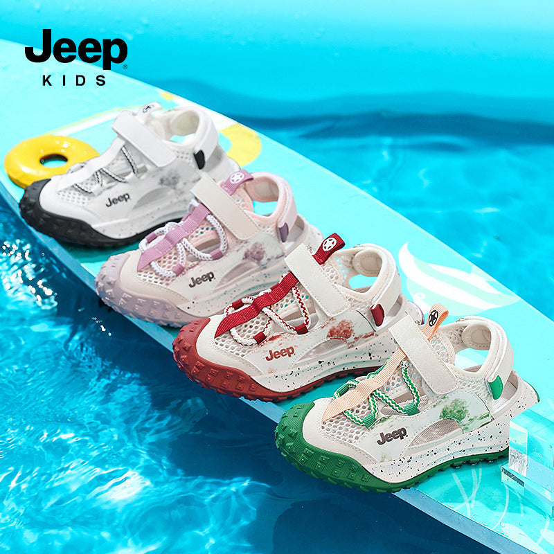 Children's Summer Closed Toe Wading River Tracing Kid's Sandals