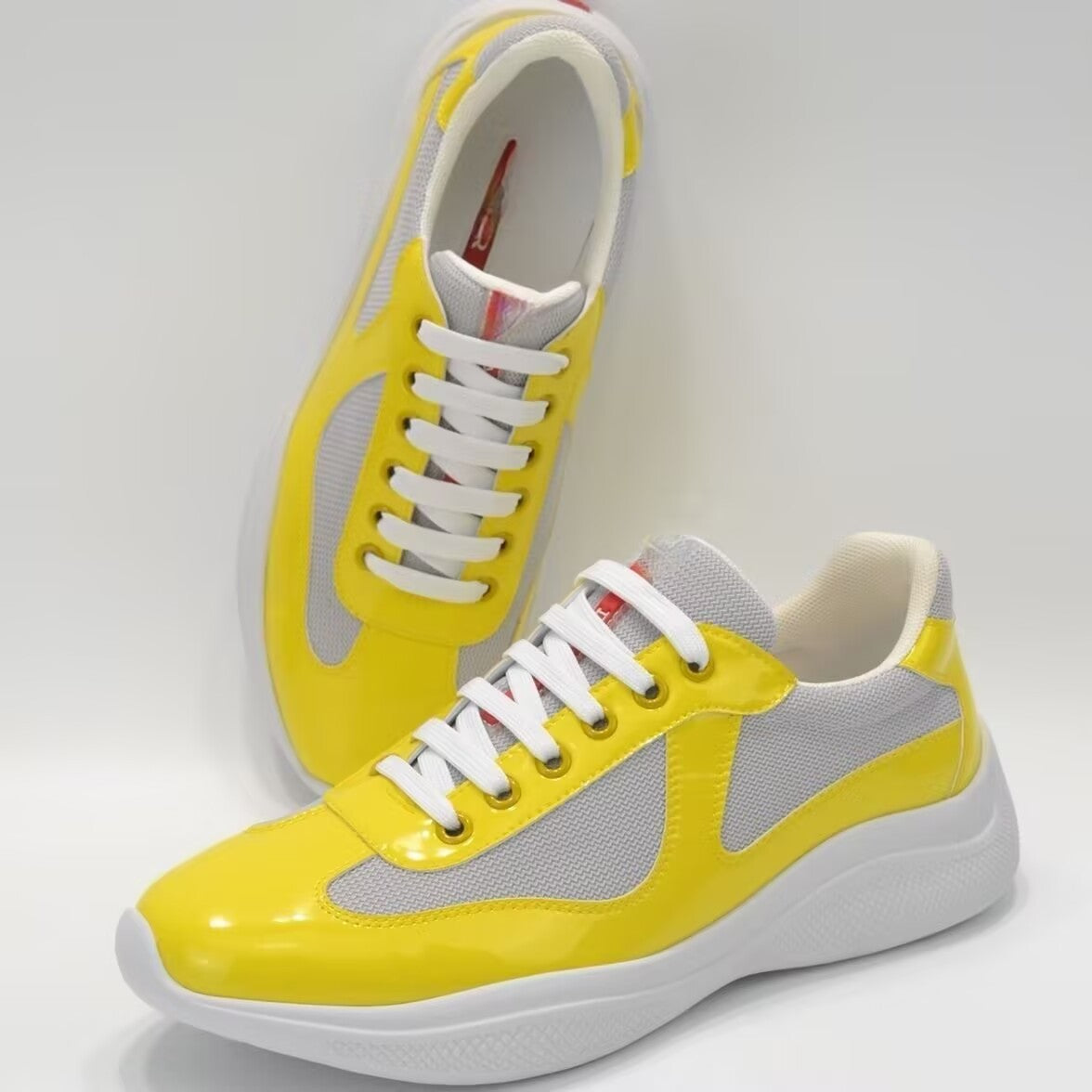 Men's Fashionable High-grade Cowhide Mesh Breathable Board Men's Shoes