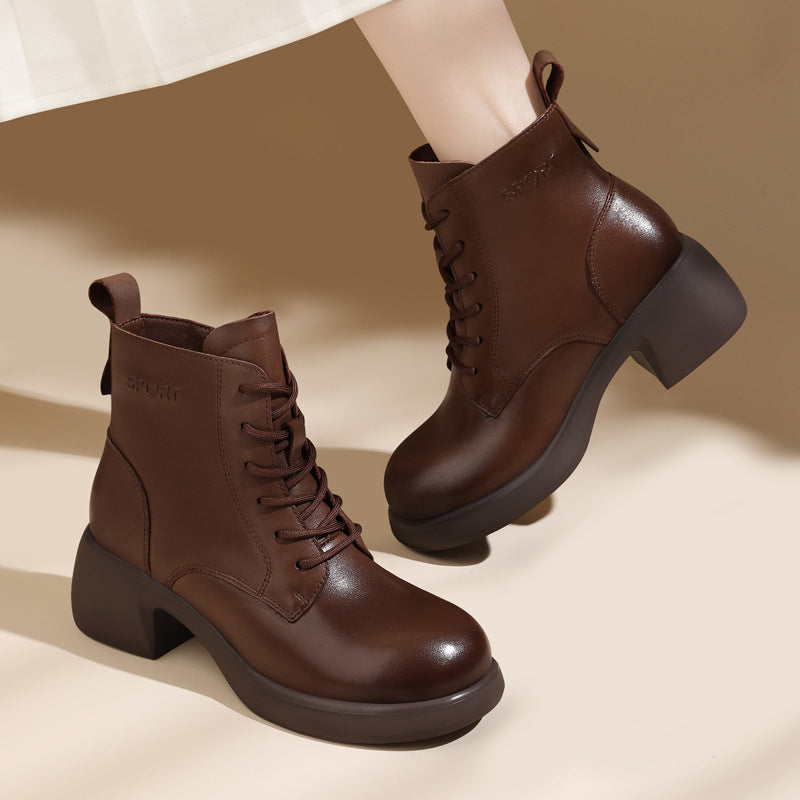 Women's Martin With Broken British Style Comfortable Boots