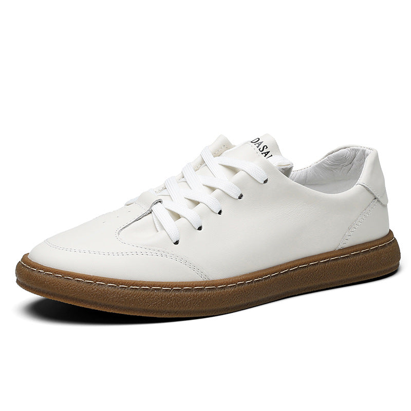 Men's Trendy Summer White Breathable Stylish Sneakers