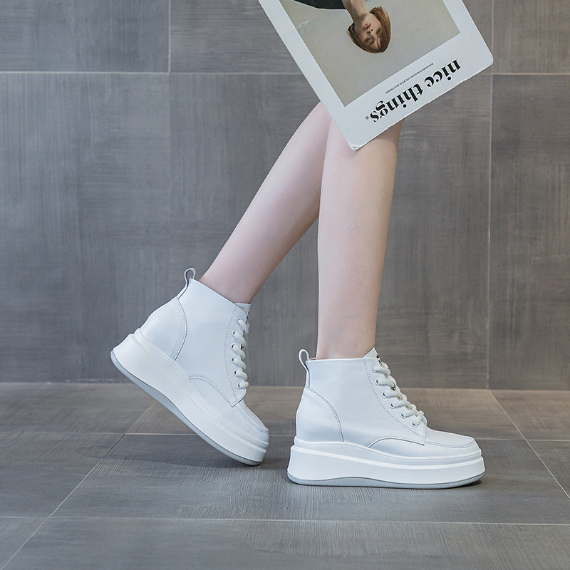 Women's Platform Summer Fashion Trend Versatile Solid Casual Shoes