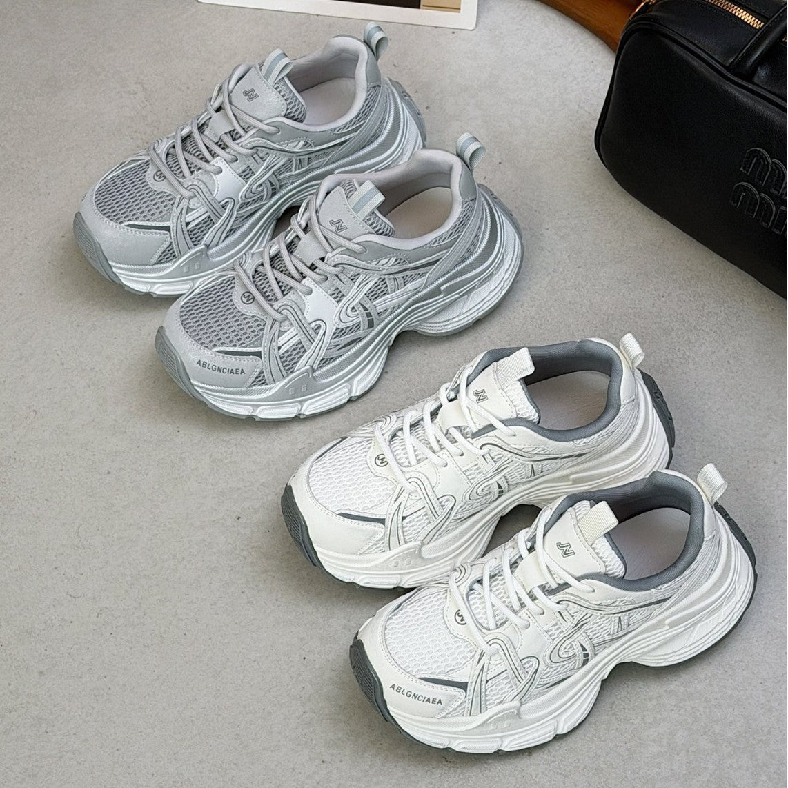 Women's Platform Dad Early Autumn Portable Height Women's Sports Shoes