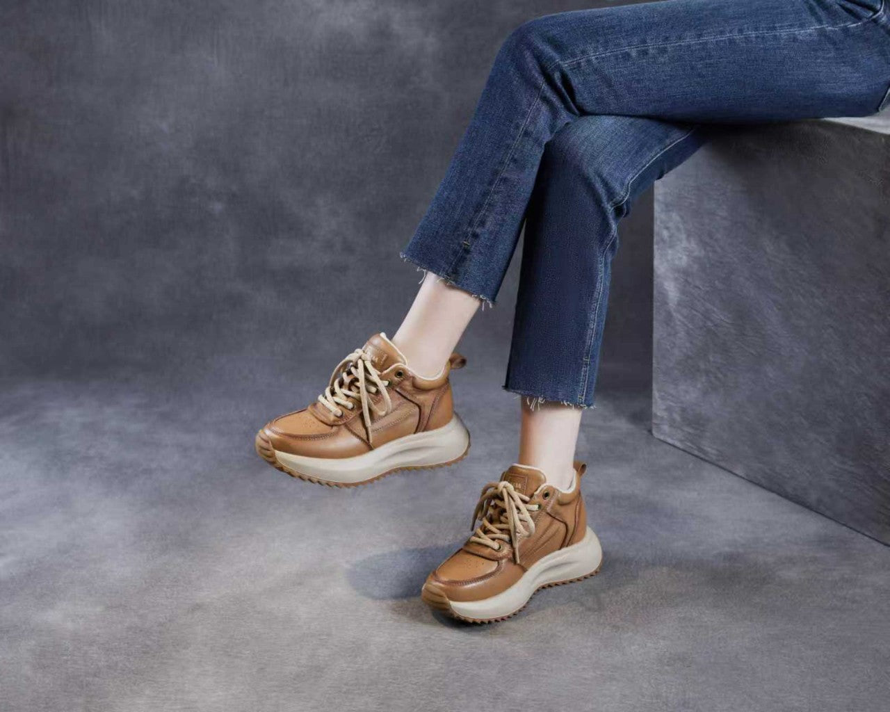 Women's With Thick Sole High Foam Veet Lining Men's Shoes