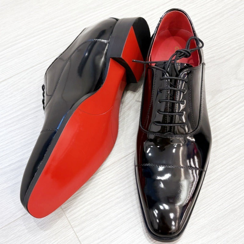Men's Bottom Handmade High-grade Imported Slit Beads Men's Business Leather Shoes
