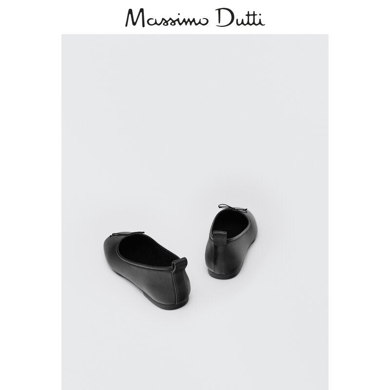 Women's Low-cut Bow Pumps Flat Ballet Women's Casual Shoes