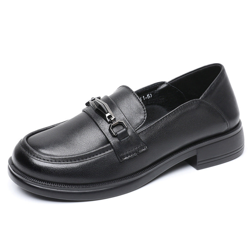 Women's Soft Bottom Mom Spring Flat Comfort Loafers