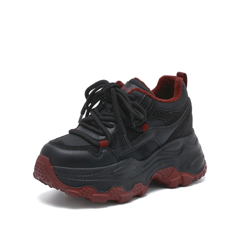 Women's Film Dad Four Small Slimming Lightweight Women's Casual Shoes