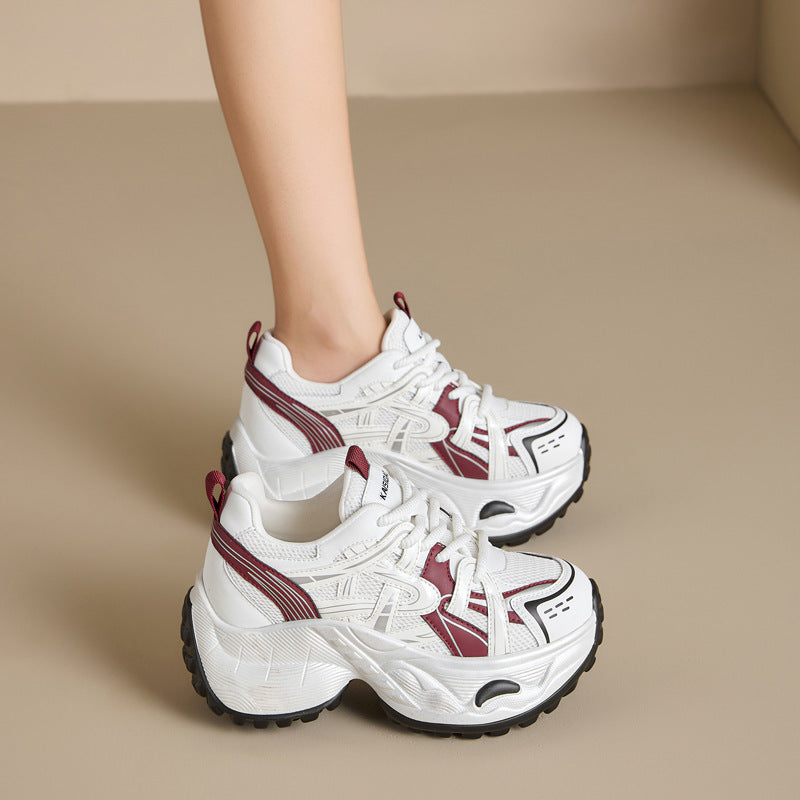 Women's Height Increasing Insole Dad Small Platform Women's Casual Shoes
