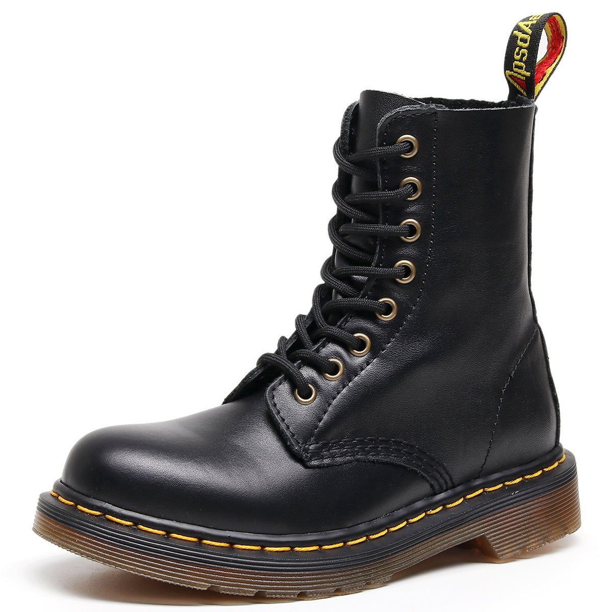 Women's & Men's Motorcycle Classic Soft British Style Ankle Round Toe Boots