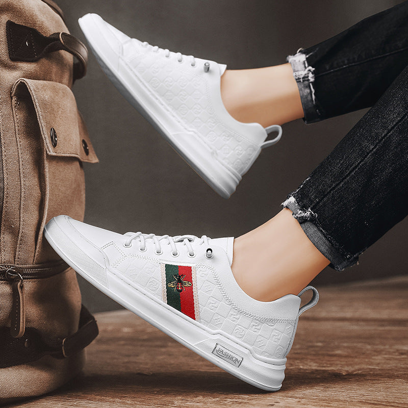 Men's Fashion Four Versatile Slip-on Lofter Black Casual Shoes