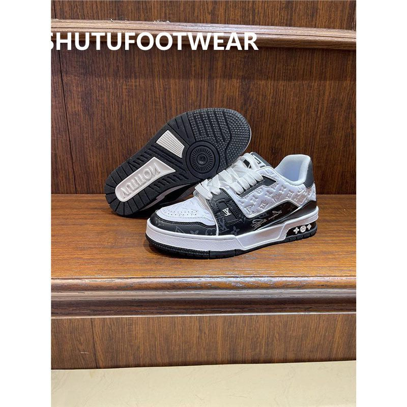 Men's Spring Large Size Couple Models Trendy Men's Board Shoes