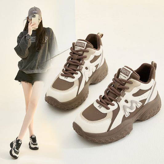Women's Large Size Dad Feet Small Winter Men's Shoes