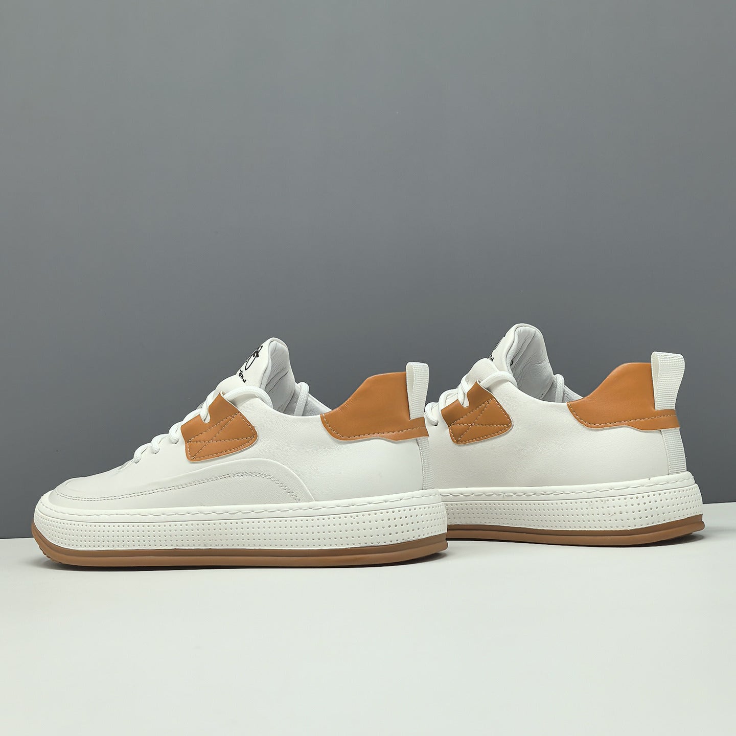 Men's Fashionable Genuine Head Tilt Trendy Sneakers