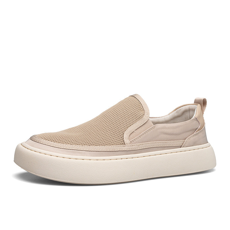 Men's Comfortable Breathable Soft Bottom Round Head Casual Shoes