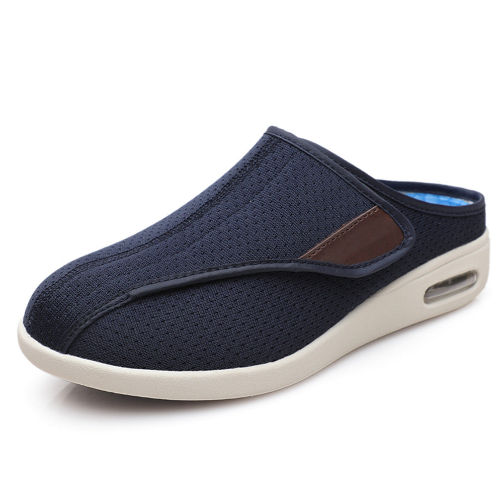 Large Size For The Old Semi Velcro Mom Dad Opening Sandals