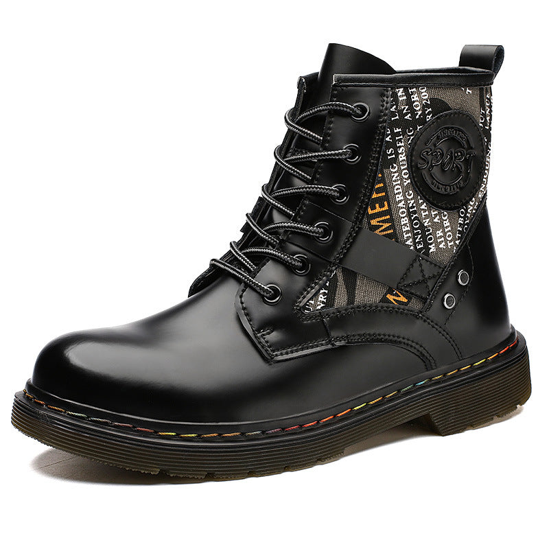 Worker Unisex Long Tooling Fleece Biker Boots