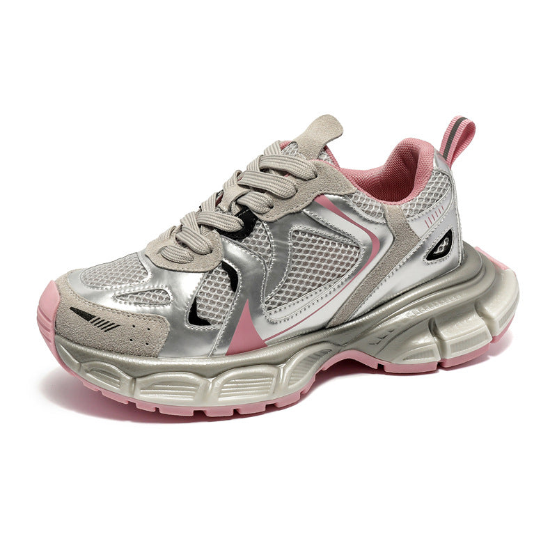 Women's Dad Thick Bottom Elevator Wild Fried Street Women's Sports Shoes
