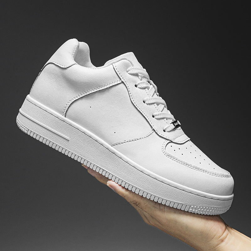 Men's Air Force One Hidden White Platform Men's Board Shoes
