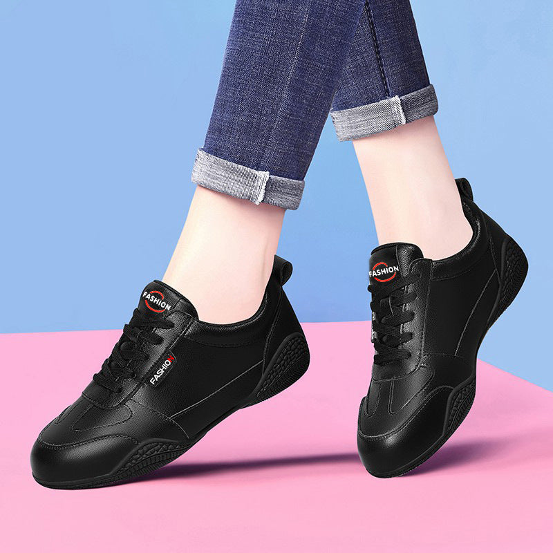 Women's Angel White Autumn Light Running Korean Sneakers