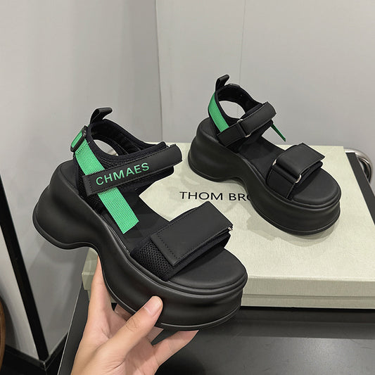 Women's Thick-soled Summer Fashionable Beach Outer Wear Feeling Sandals