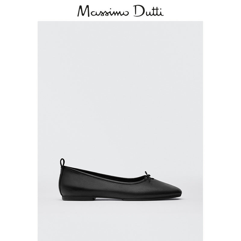Women's Low-cut Bow Pumps Flat Ballet Women's Casual Shoes