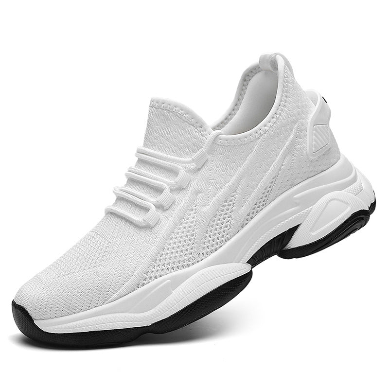 Invisible Height Increasing Insole Trendy Breathable Popular Mesh Sneakers