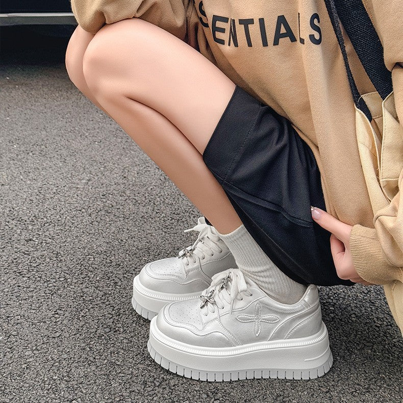 Women's Platform Small Heightened Easy Wear Spring Women's Sports Shoes