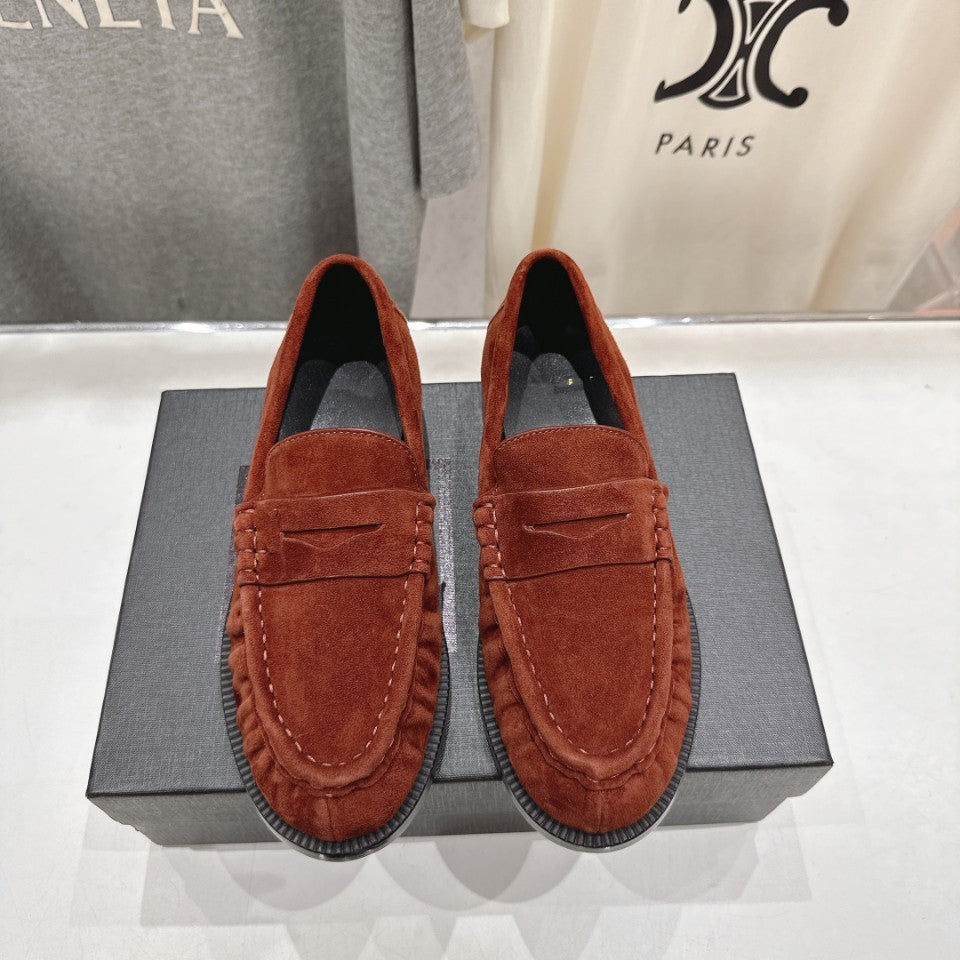 Women's Small Four Fashion European Version Genuine Loafers
