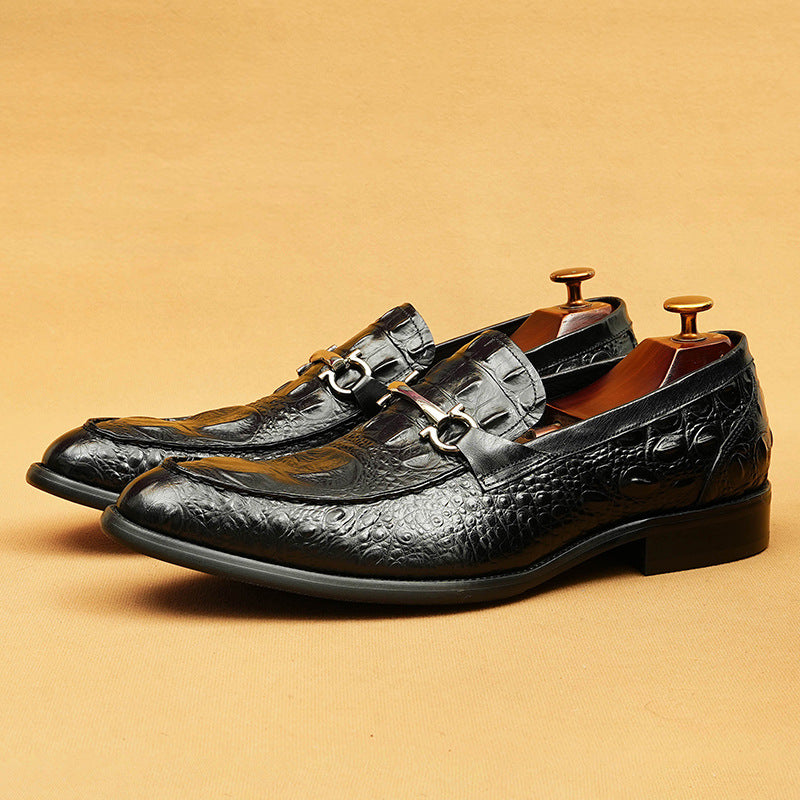 Men's Cool Durable Plus Size Business Leather Shoes