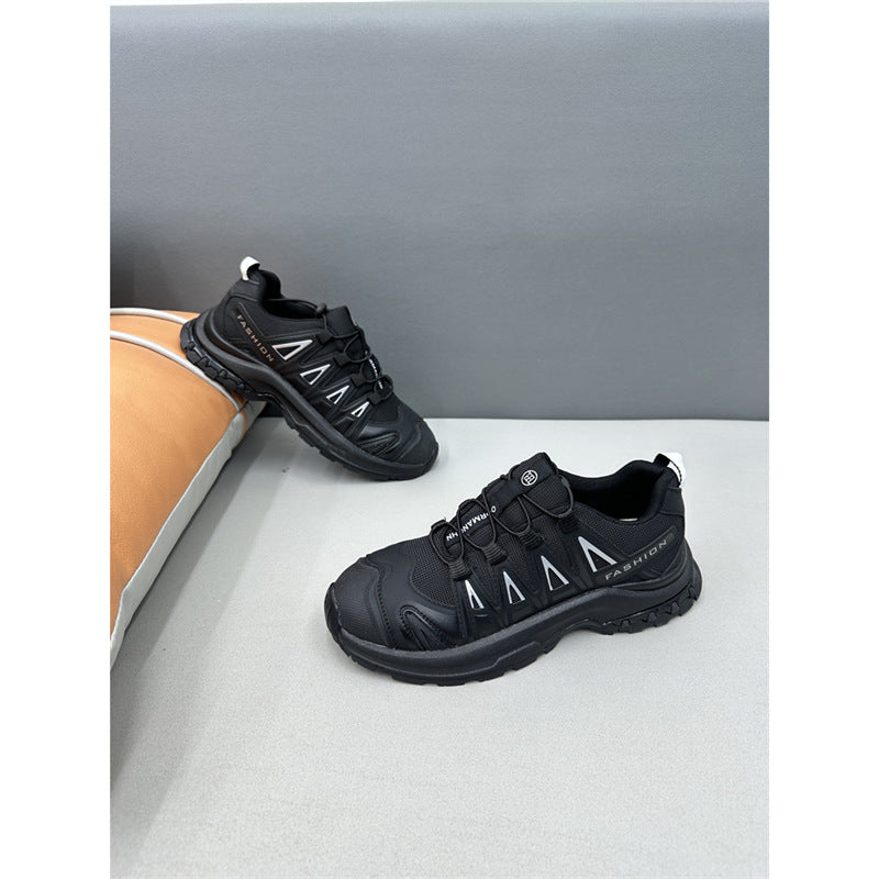 Men's Platform Korean Color Matching Comfortable Breathable Casual Shoes