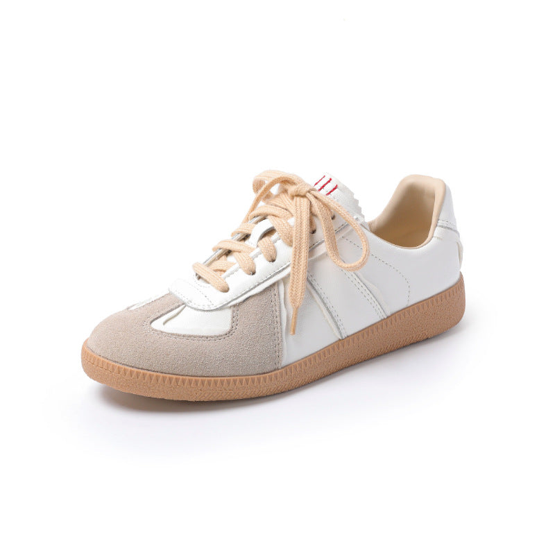 Women's German Training For Retro White Autumn Sneakers