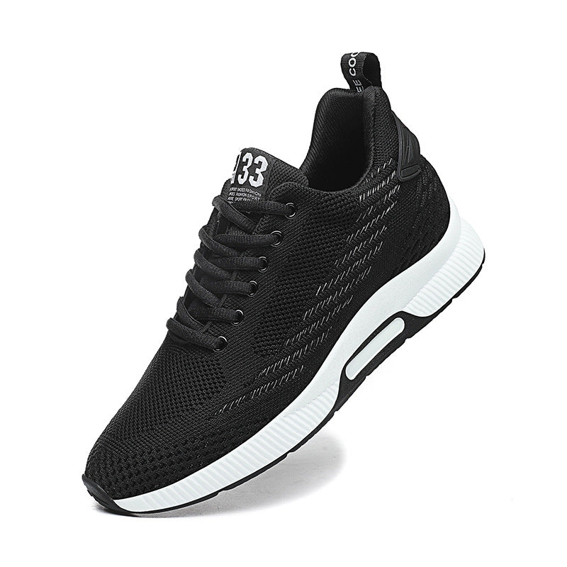Men's Size Height Increasing Insole Leisure Breathable Men's Sports Shoes