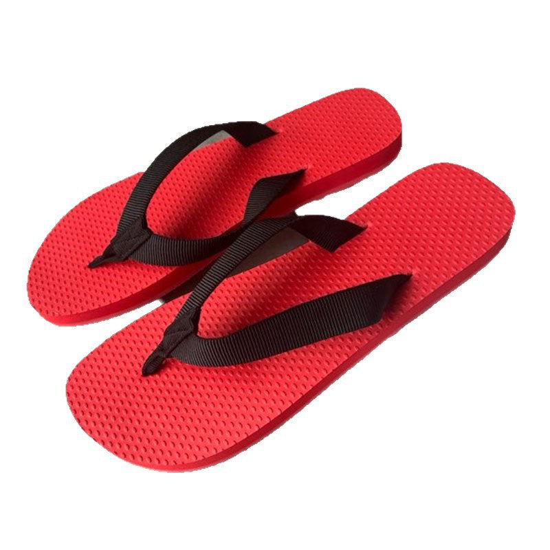Women's Niche Summer Grosgrain Flip-flops Outdoor Leisure Thick-soles Slippers