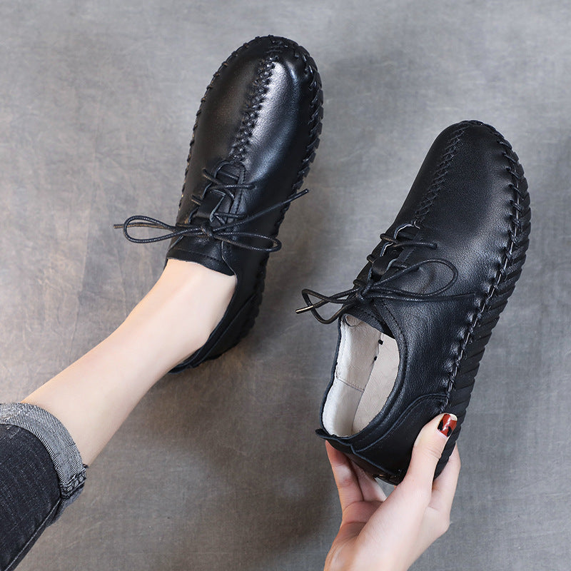 Women's Genuine Top Layer Cowhide Handmade Maternity Women's Shoes