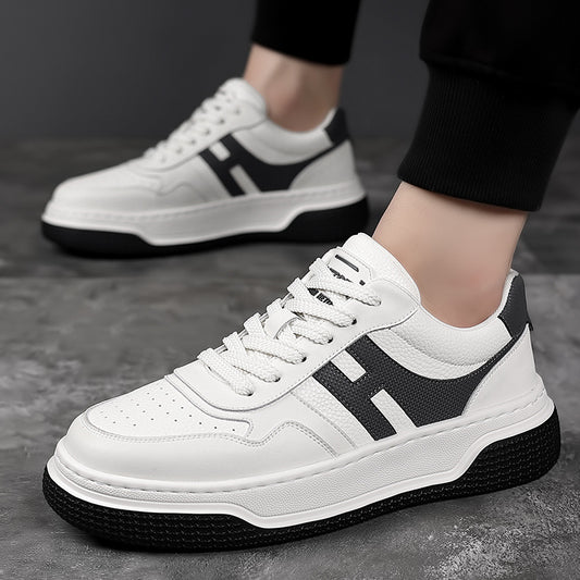 Men's Trendy White Autumn Breathable Comfortable Men's Shoes