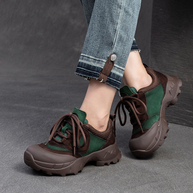 Women's Fashion Sports Mesh Pumps Comfortable Platform Casual Shoes