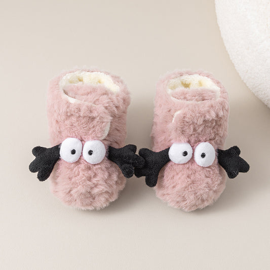 Thick Warm Toddler Booties Born Soft Bottom Kid's Shoes