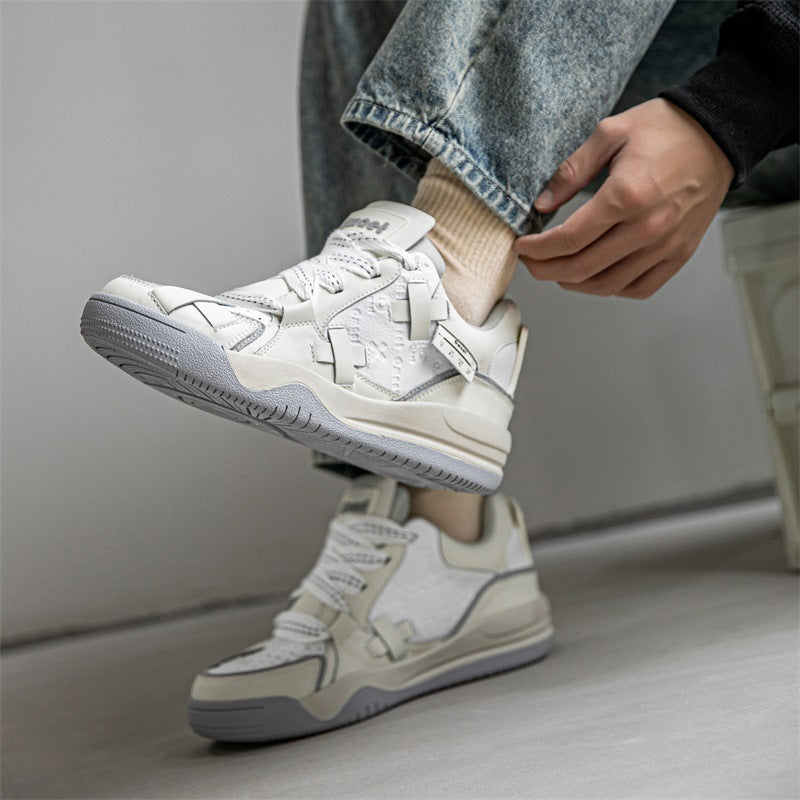 Women's & Men's Dopamine Daddy White Bread Trendy Casual Shoes