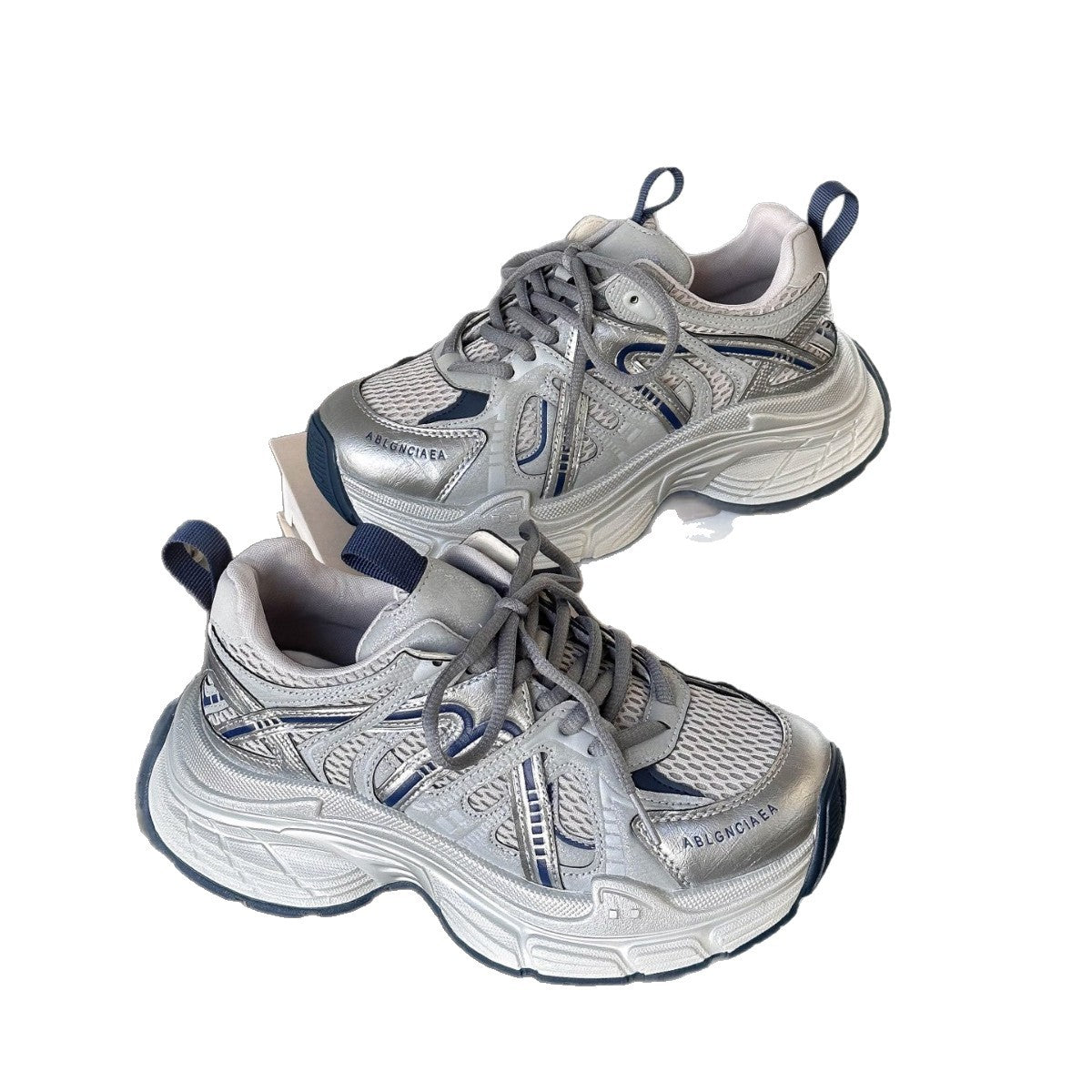 Women's Mesh Surface Platform Dad Lightweight Elevator Wild Women's Sports Shoes