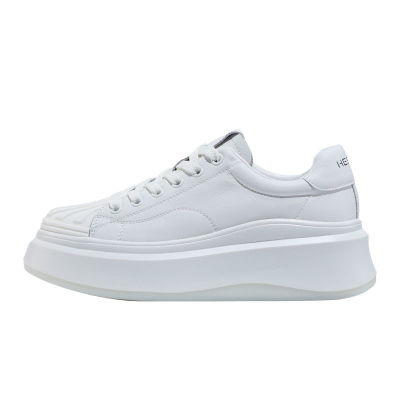 Women's Bread Korean Style Big Head Autumn Platform Sneakers