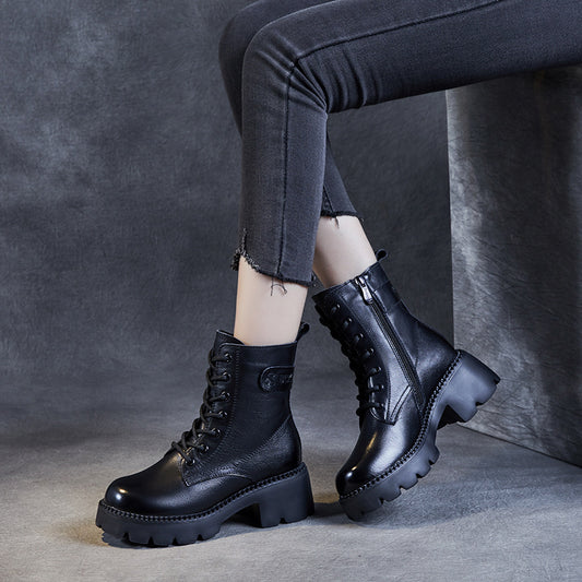 Women's Style High Fashion Martin Soft Soled Boots