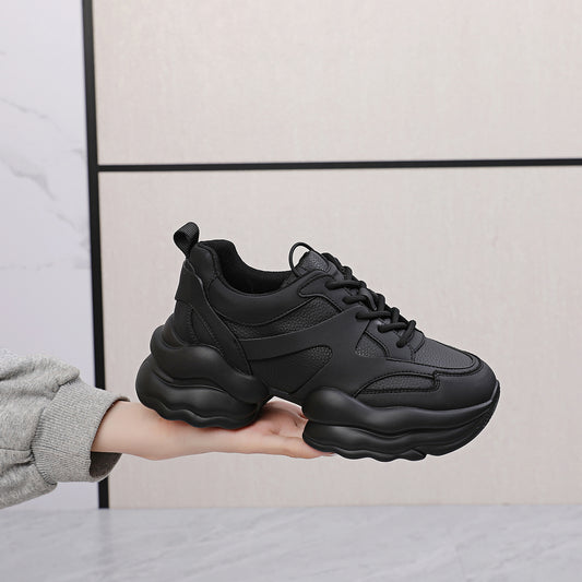 Women's Lu Dad Thick Bottom Breathable Sneakers