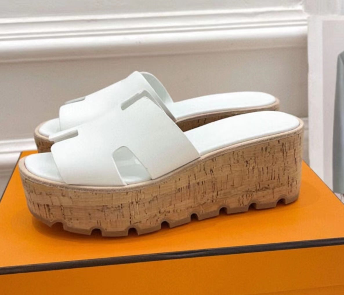 Women's Outdoor High Platform Height Increasing Roman Thick-soles Slippers