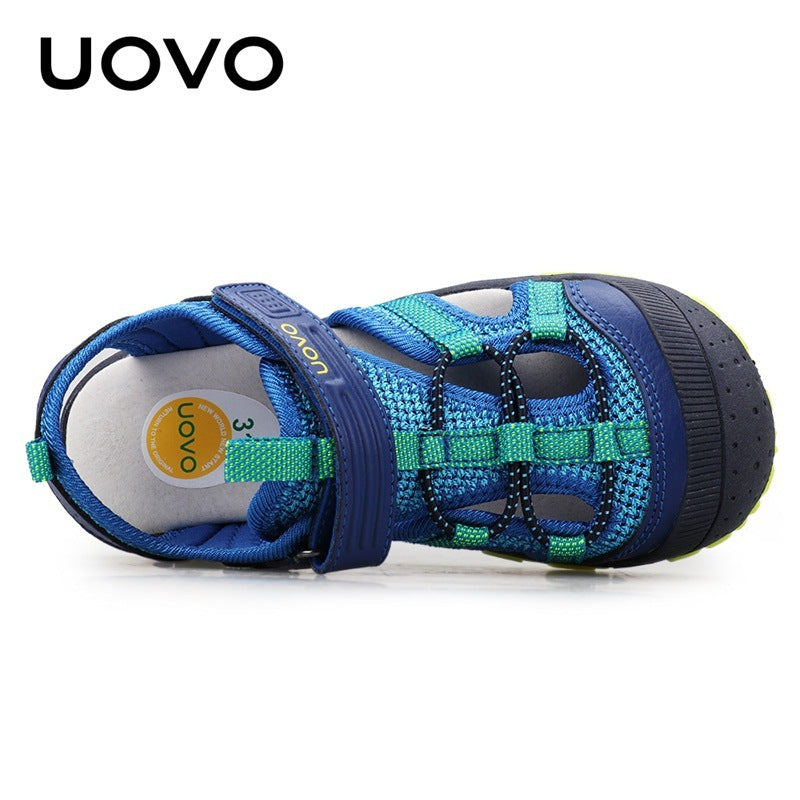Children's Boys Closed Toe Korean Style Soft Bottom Kid's Sandals