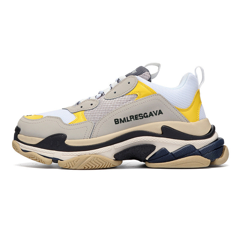 Women's & Men's Thick Sole Increased Bottom Couple Platform Casual Shoes