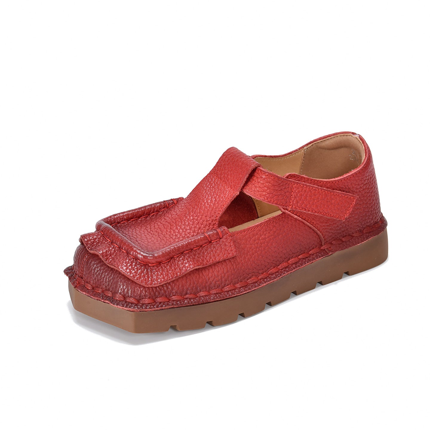 Women's Retro British Style Elastic Mouth Small Women's Casual Shoes