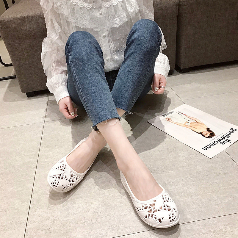 Women's Summer Korean Style Flat Toe Box Sandals