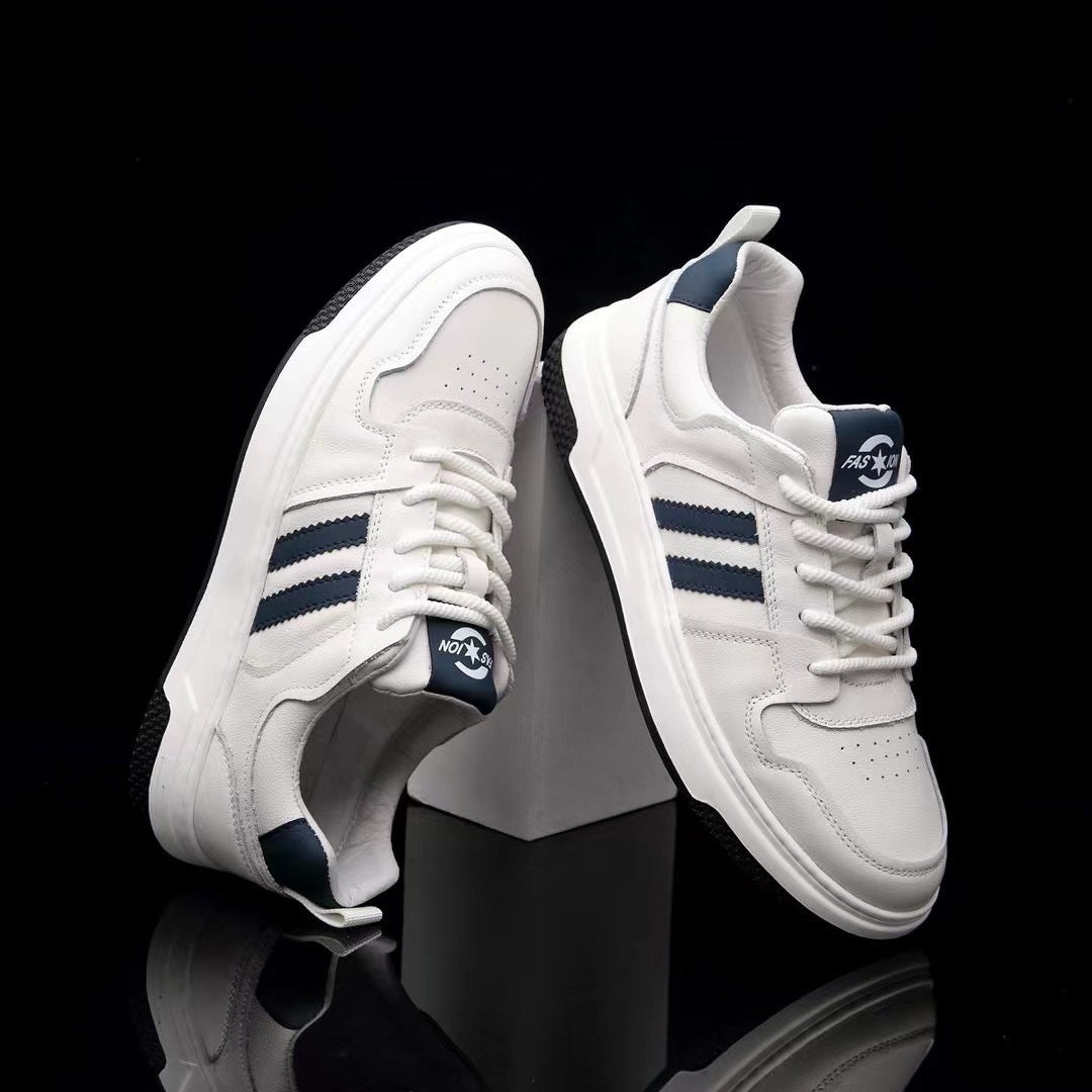 Men's Trendy Genuine Breathable Soft Bottom Sports Sneakers