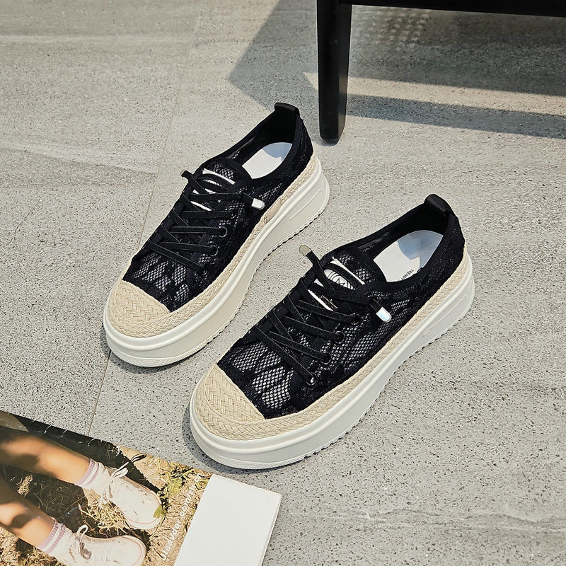 Women's Summer Thin Muffin Plus Size Breathable Women's Shoes