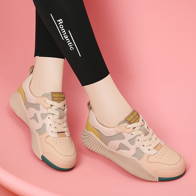 Women's Sports Fashion Genuine Board Soft Bottom Casual Shoes